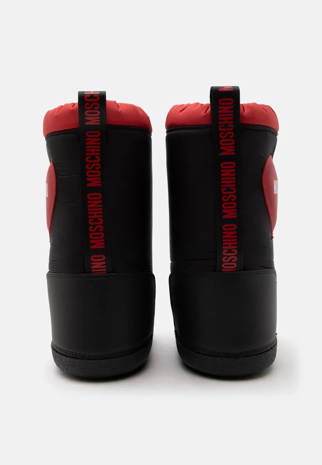 Зимние ботинки Moschino, Black/Red — фото 3