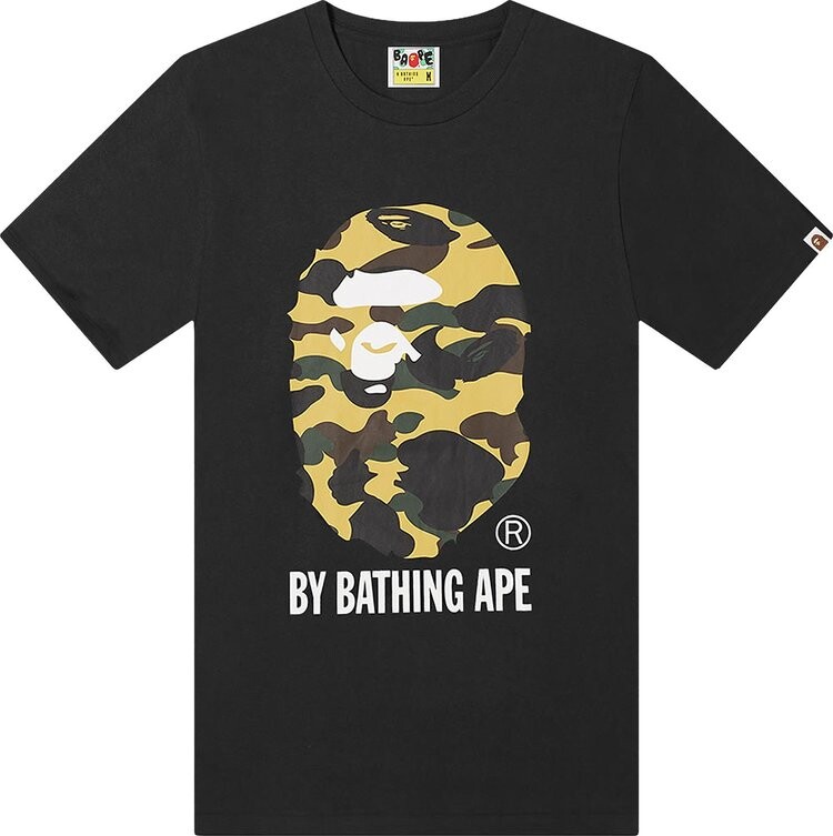 

Футболка BAPE 1st Camo By Bathing Ape Tee 'Black/Yellow', черный