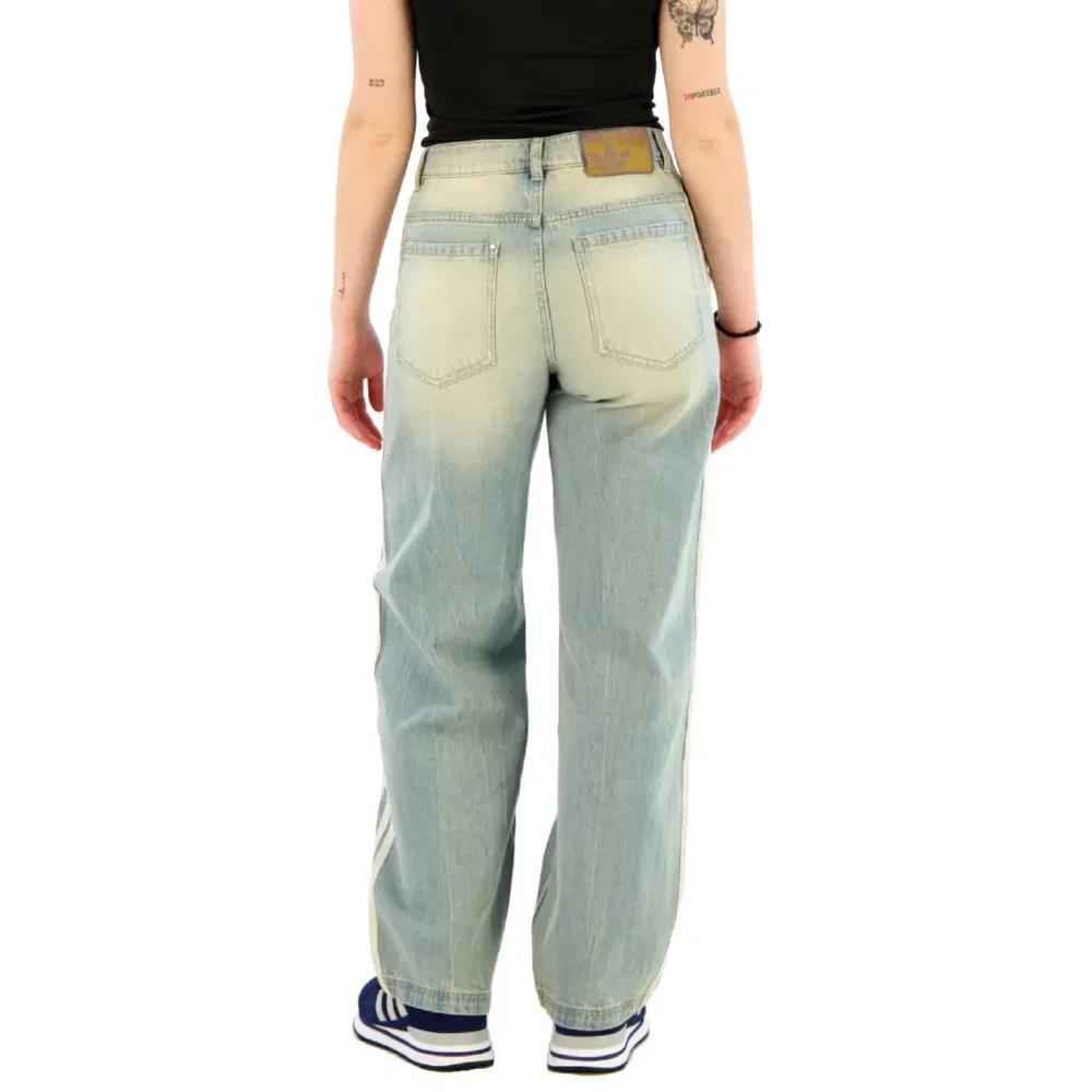 Джинсы Dad jeans Adidas Originals, синий — фото 2