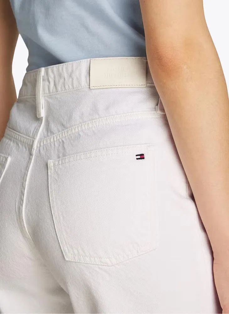 Шорты с высокой посадкой Tommy Hilfiger, синий — фото 3