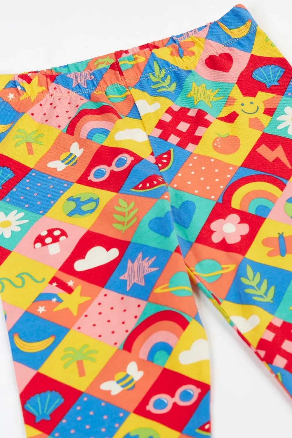 Детские леггинсы с принтом Libby Frugi, Multi — фото 3