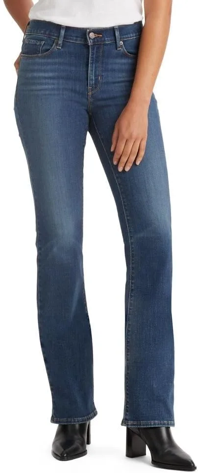 Levi's женские классические джинсы Bootcut, Lapis Wave Embroidery