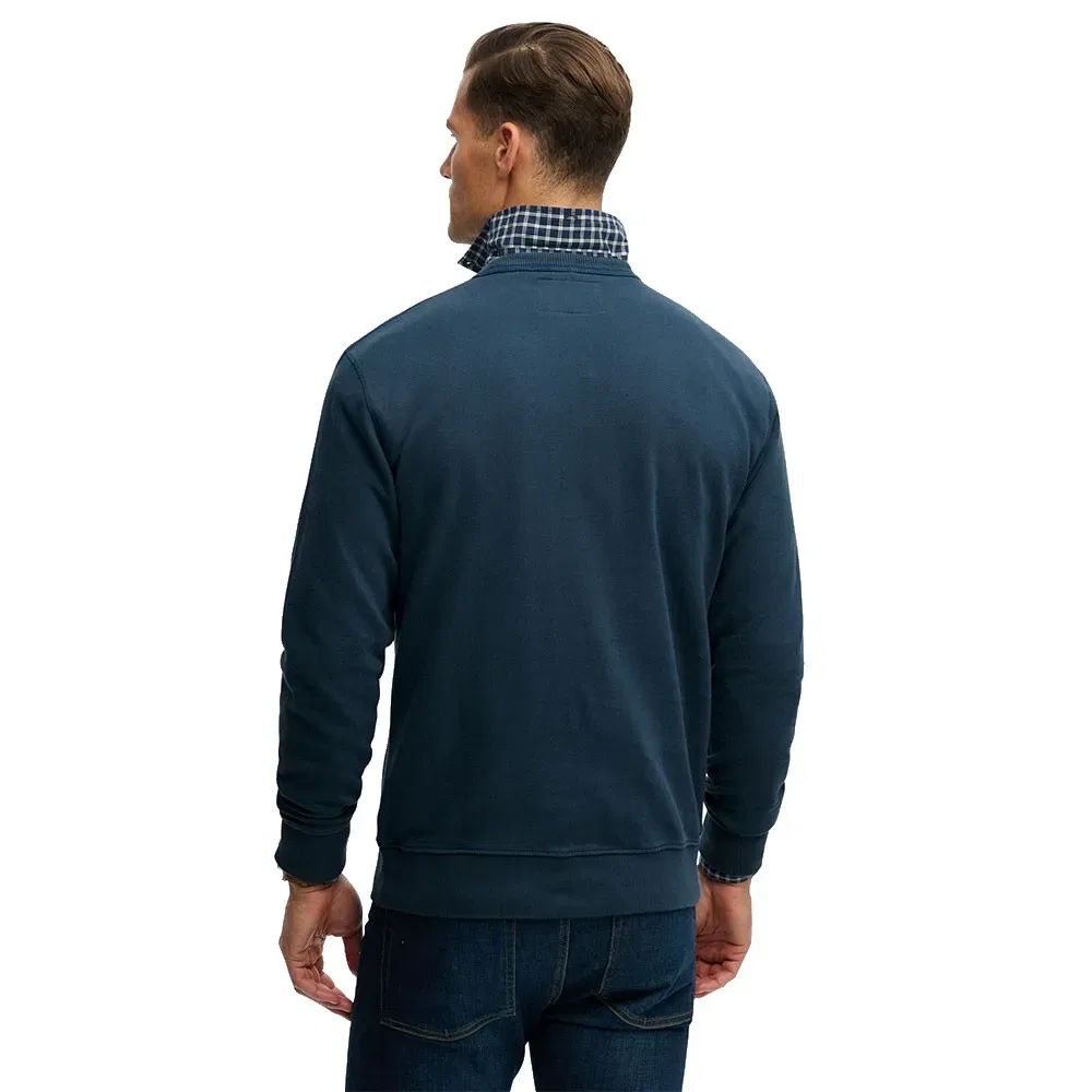 Мужской свитшот с принтом Merchant Superdry, Blue — фото 2