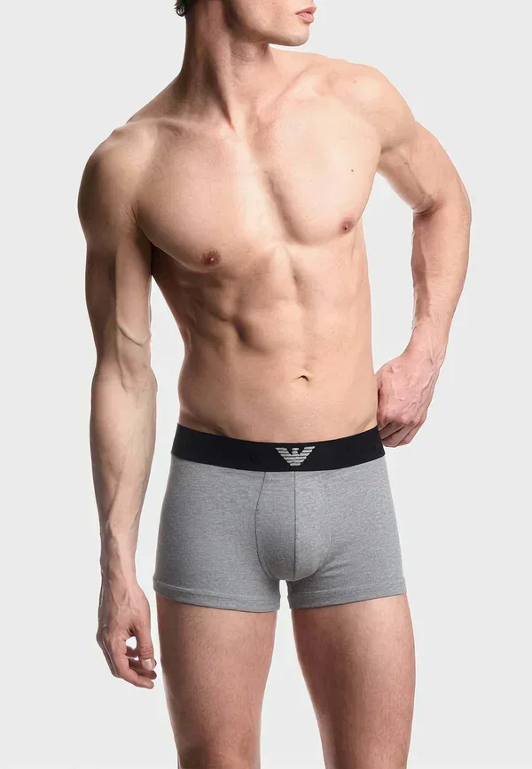 Комплект из 2 боксерских трусов Emporio Armani, синий/серый — фото 2