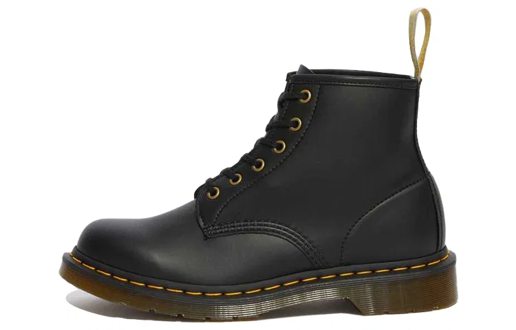 Детские ботинки-челси с коротким голенищем из синтетической кожи 101, Dr.Martens, Black