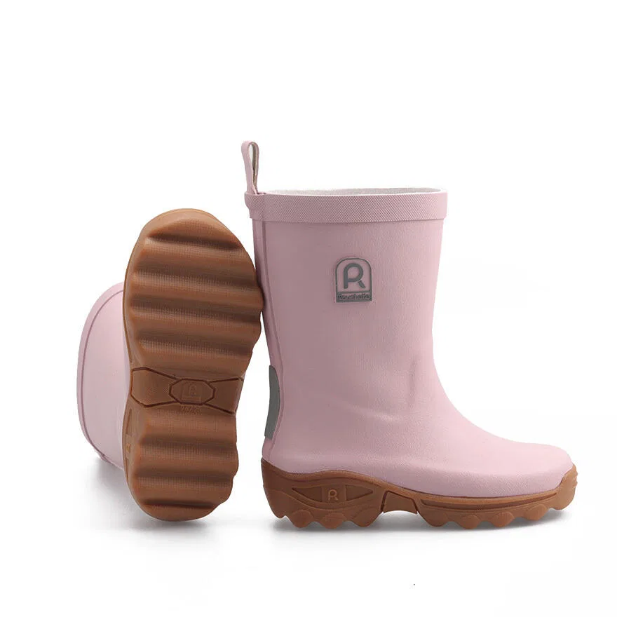 Детские резиновые сапоги с самоочищающейся подошвой Rouchette Clean, Rosa — фото 4