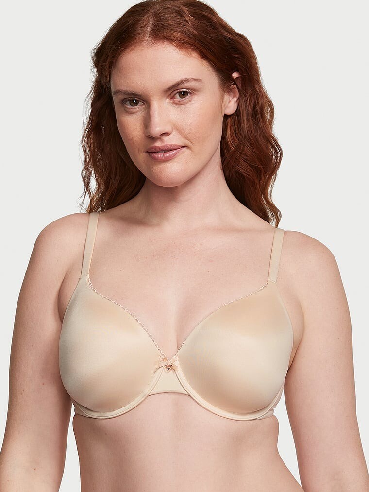 Бюстгальтер Victoria’s Secret Body By Victoria Smooth Lightly Lined Full-Coverage, светло-телесный — фото 3