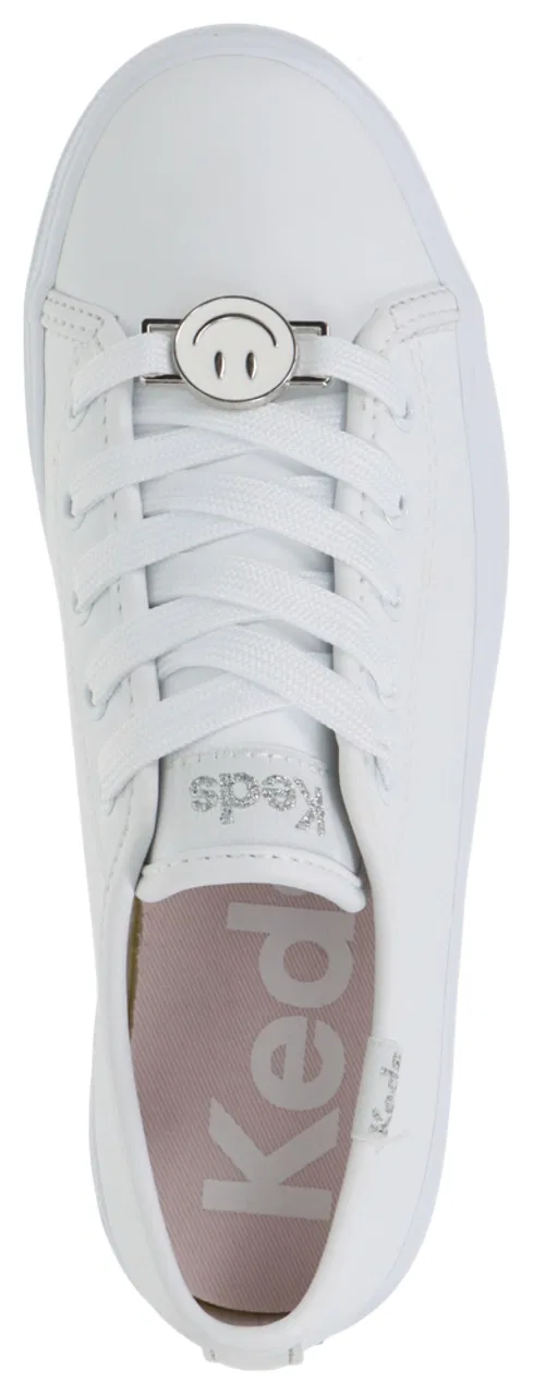 Кеды для девочек Triple Up Charms Keds, белый — фото 4