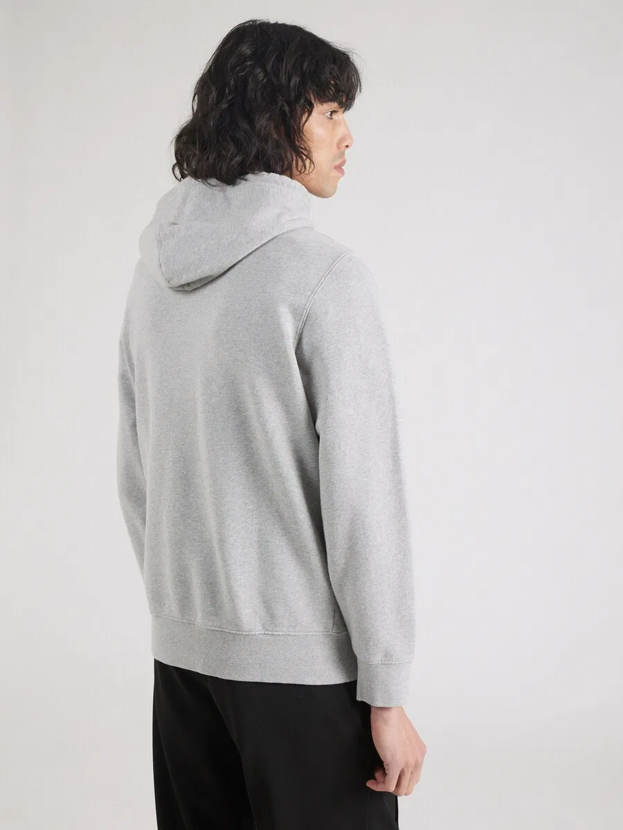 Толстовка LEVI'S Regular fit 'Original Housemark Hoodie' в серо-пятнистом цвете — фото 4