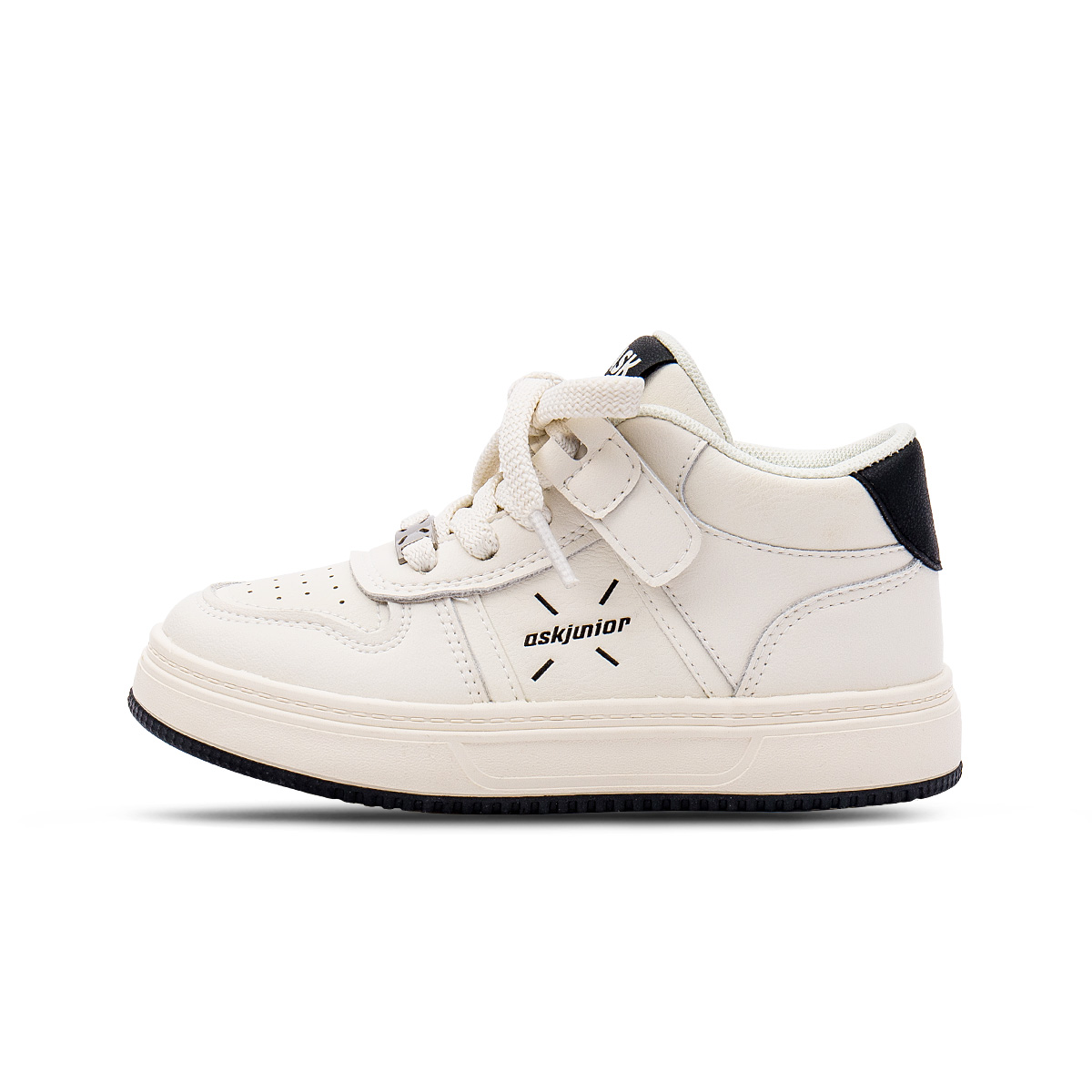 

Детские кроссовки для скейтбординга Balance Mid Top с противоскользящими и износостойкими бортами Ecru Kids ASK, бежевый