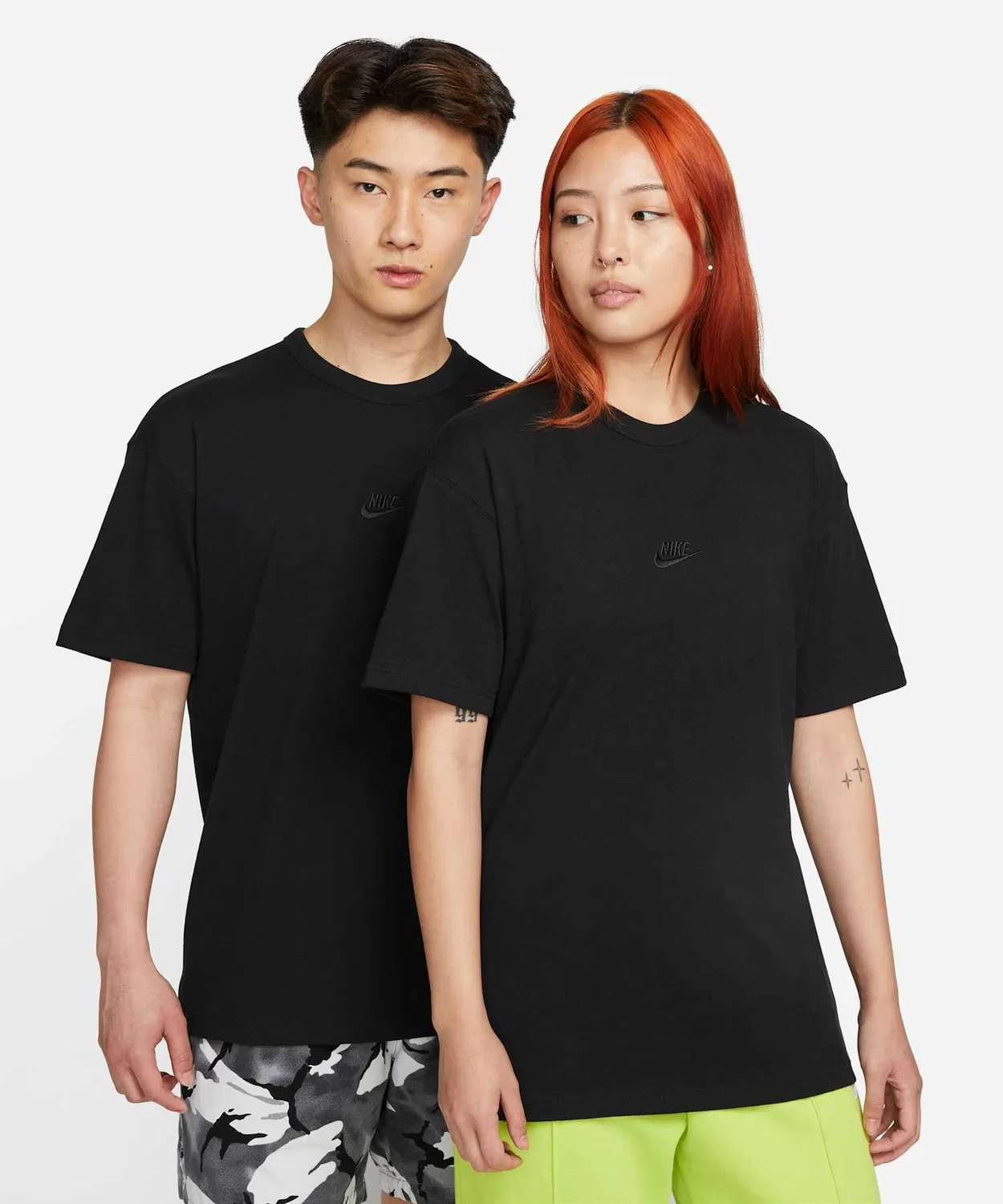 Мужская футболка из плотного органического хлопка Nike Sportswear Premium Essentials, Black