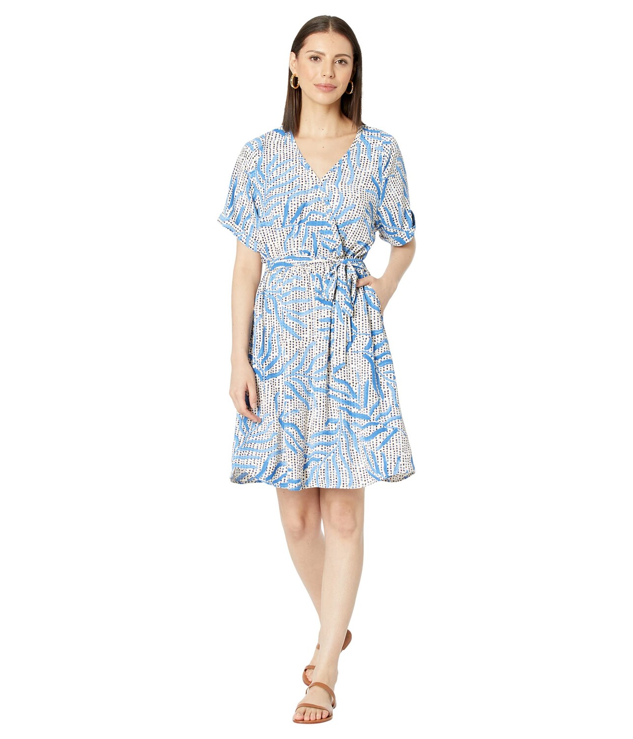 

Платье NIC+ZOE, Palm Dot Dress