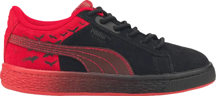 

Кроссовки Puma Batman x Suede Classic Little Kid Black Barbados Cherry, красный, Красный;черный, Кроссовки Puma Batman x Suede Classic Little Kid Black Barbados Cherry, красный