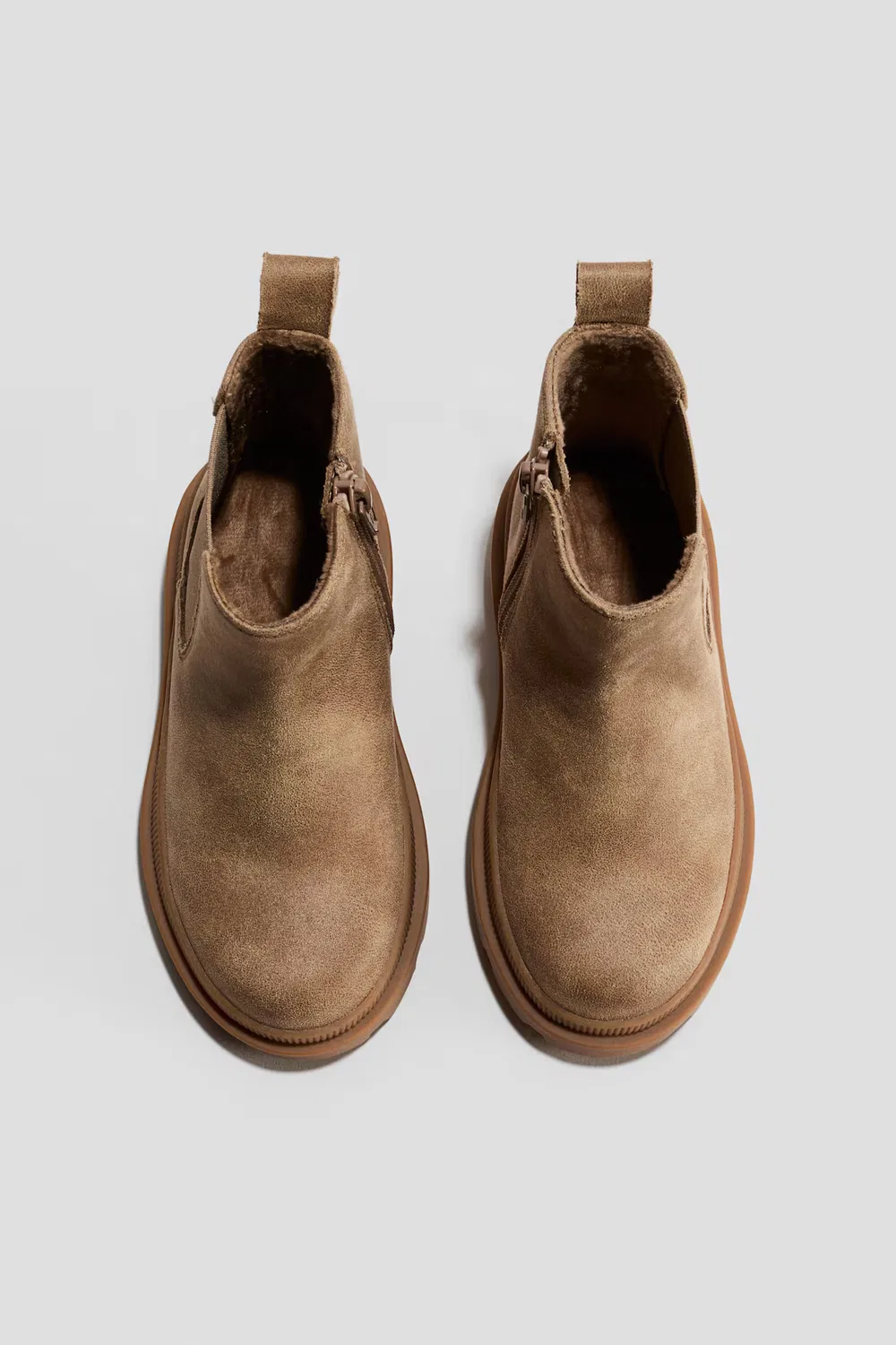 Массивные ботинки челси H&M, Beige — фото 2
