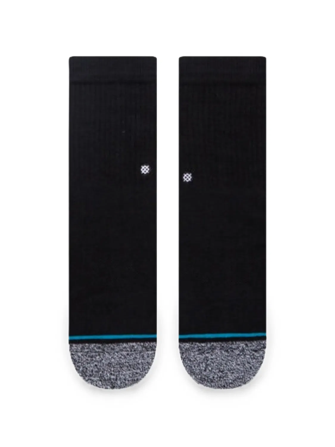 Носки в рубчик с шипами Stance, черный