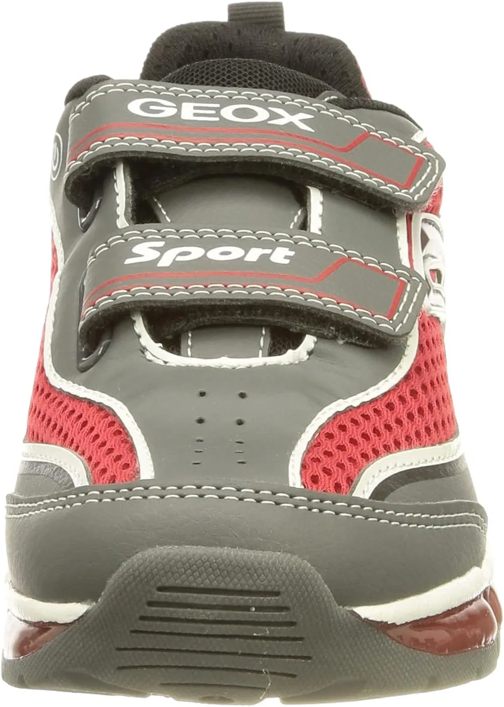 Детские кроссовки для мальчиков J Android Boy C Geox, Dk Grey/Red — фото 2