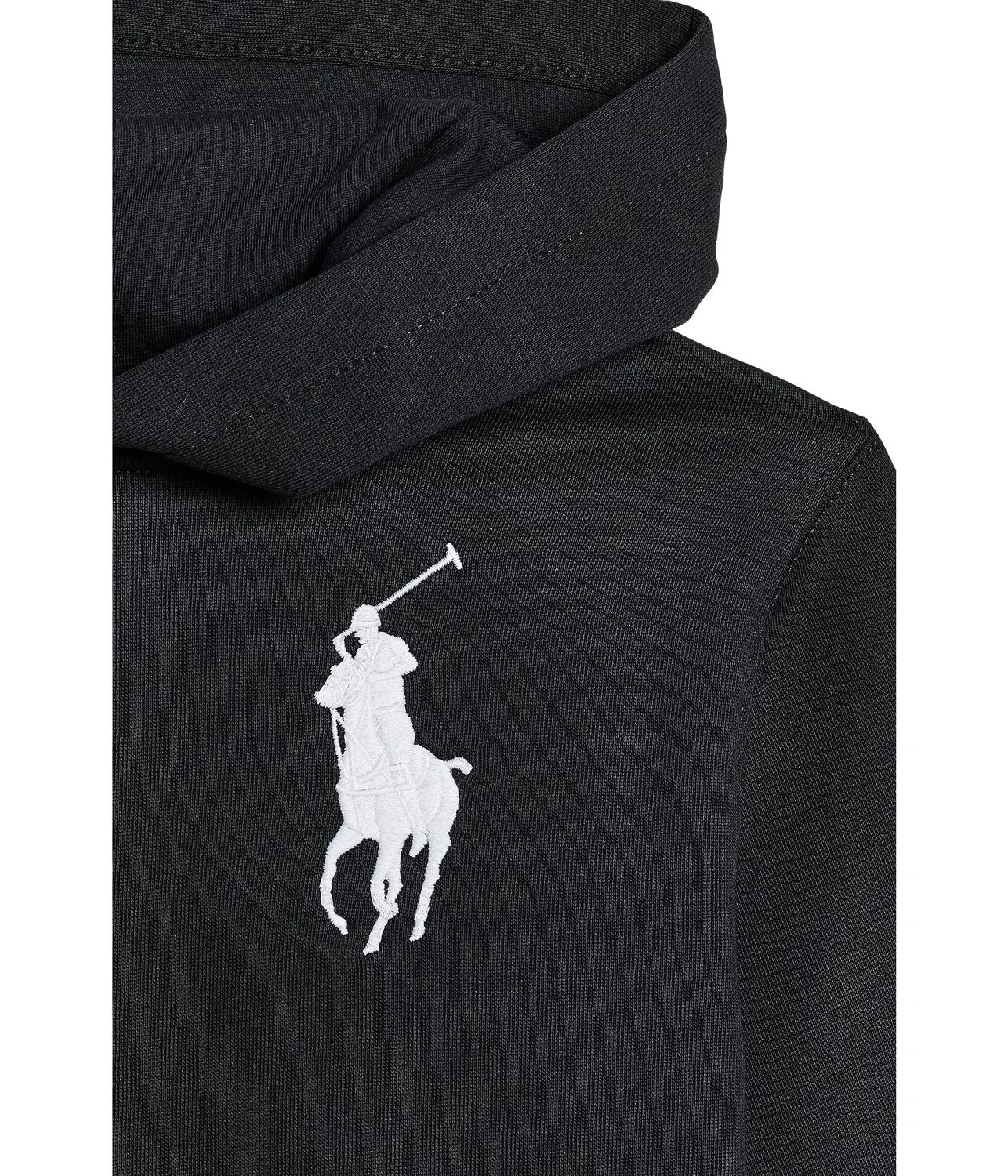 Флисовая толстовка Big Pony (для детей постарше) Polo Ralph Lauren Kids, Polo Black — фото 3