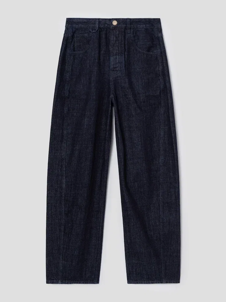 Джинсы прямые Le De-Nîmes Mirada JACQUEMUS, Dark Navy