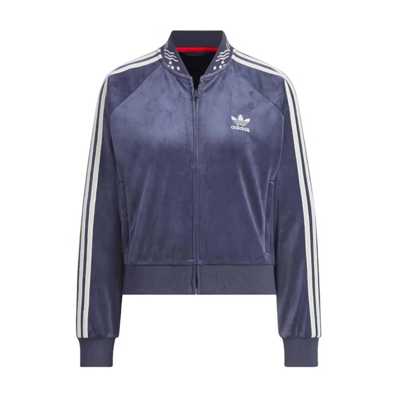 Куртка велюровая укороченная X Feifei Ruan Adidas, розовый