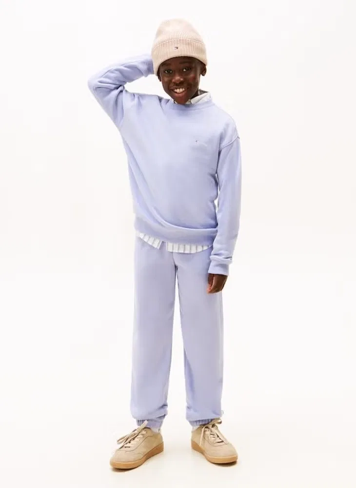 Спортивные штаны на кулиске Mini Corp Tommy Hilfiger, фиолетовый