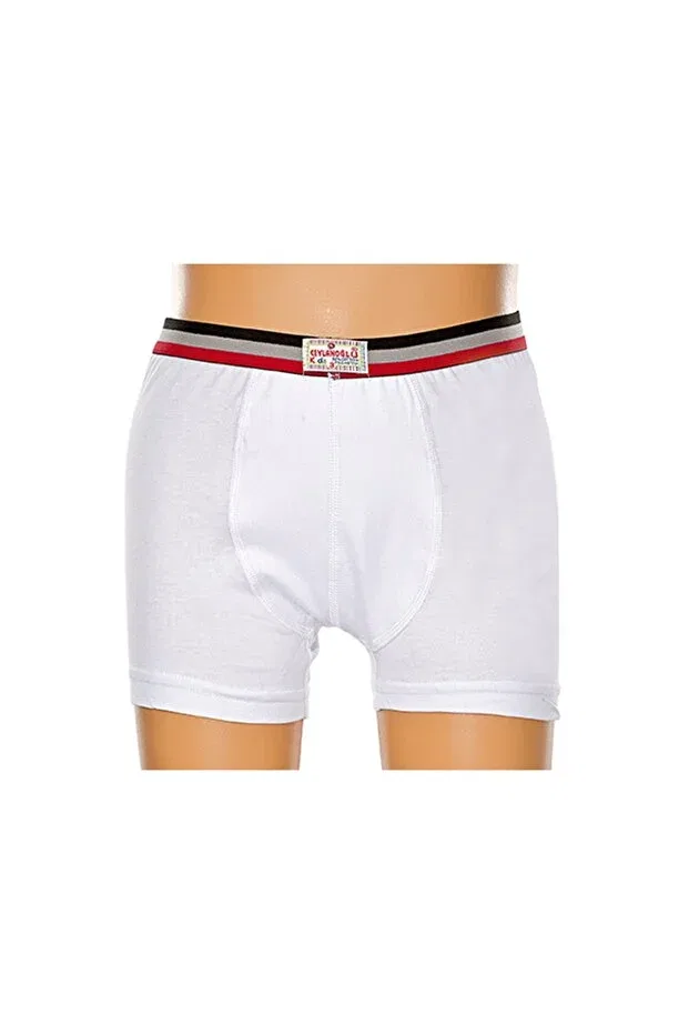 Детские боксеры для мальчиков хлопковые комплект 10 шт Ceylanoğlu, White
