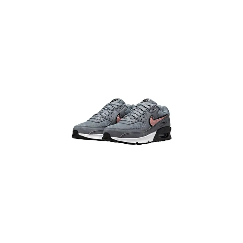 Детские кроссовки унисекс с завязками Wolf Grey/Sunset Glow-Doll Nike