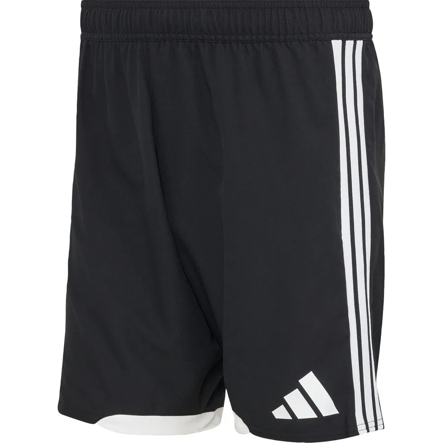 Шорты спортивные с принтом TIRO26 Competition Match Day adidas, Черно-белый — фото 3