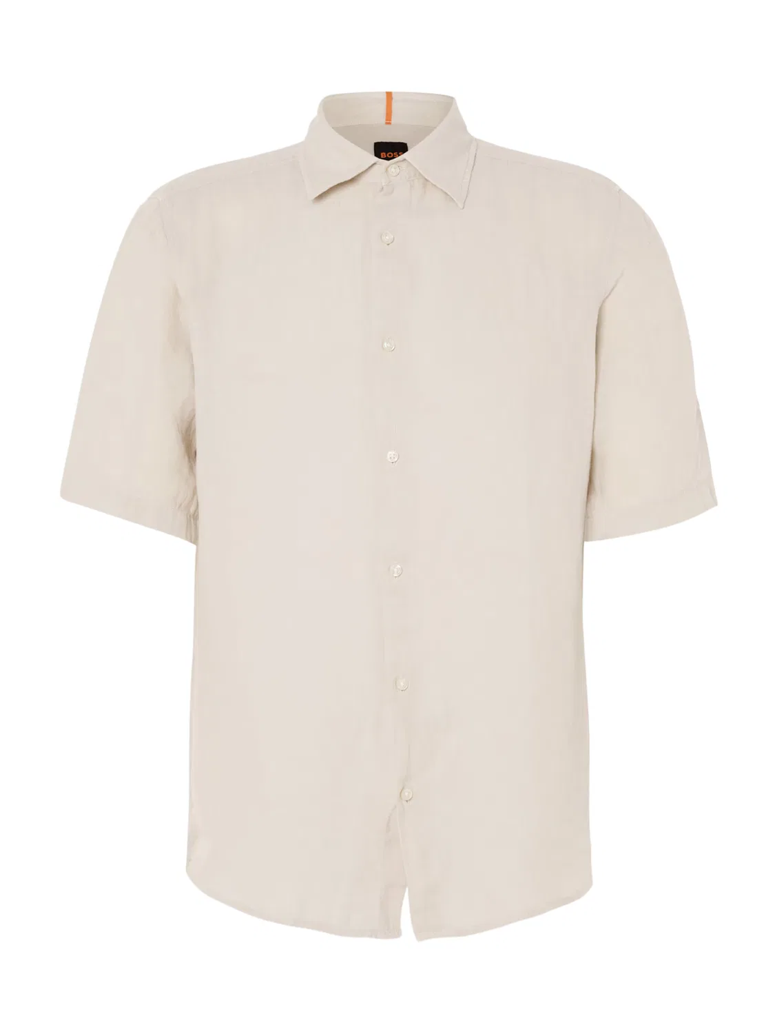 Рубашка Boss Regular fit Button Up Shirt Rash_2, бежевый