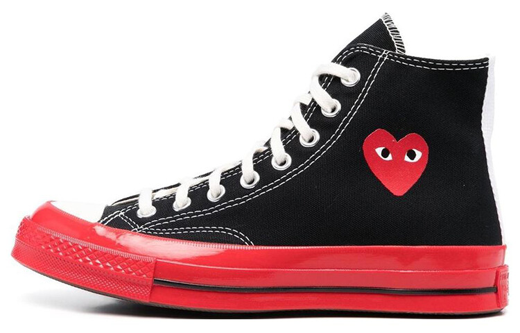 

Кроссовки CDG Skateboarding Shoes Men Low-top Black, черный