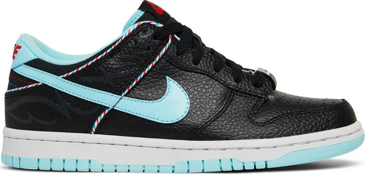 

Кроссовки Nike Dunk Low SE GS 'Barber Shop - Black', черный