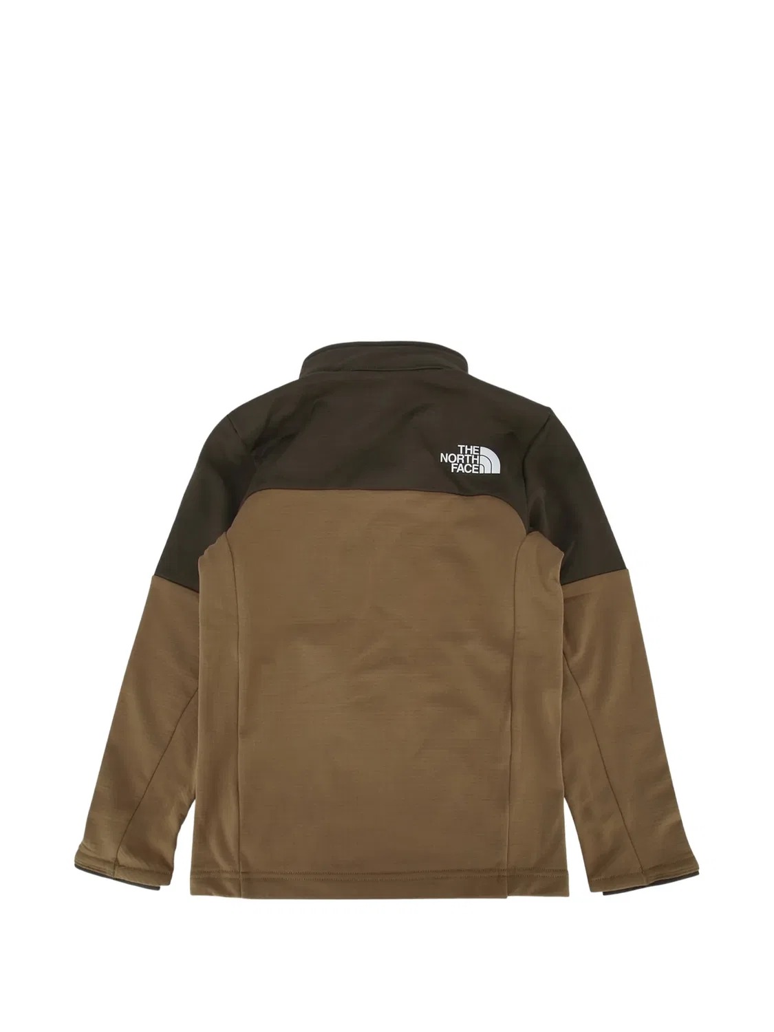 Толстовка Hike Midlayer Fz на молнии The North Face Kids, коричневый — фото 2