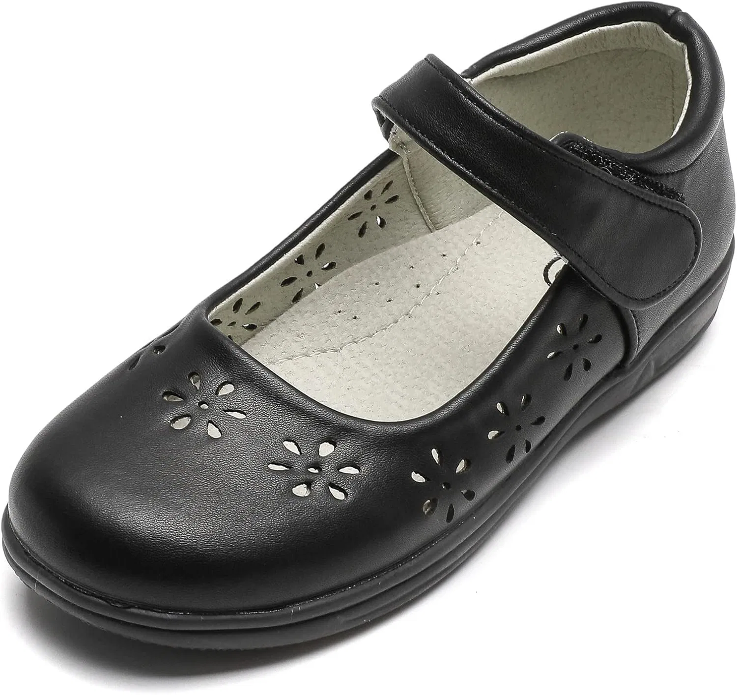 Детские туфли Мэри Джейн с ремешком DADAWEN, Black