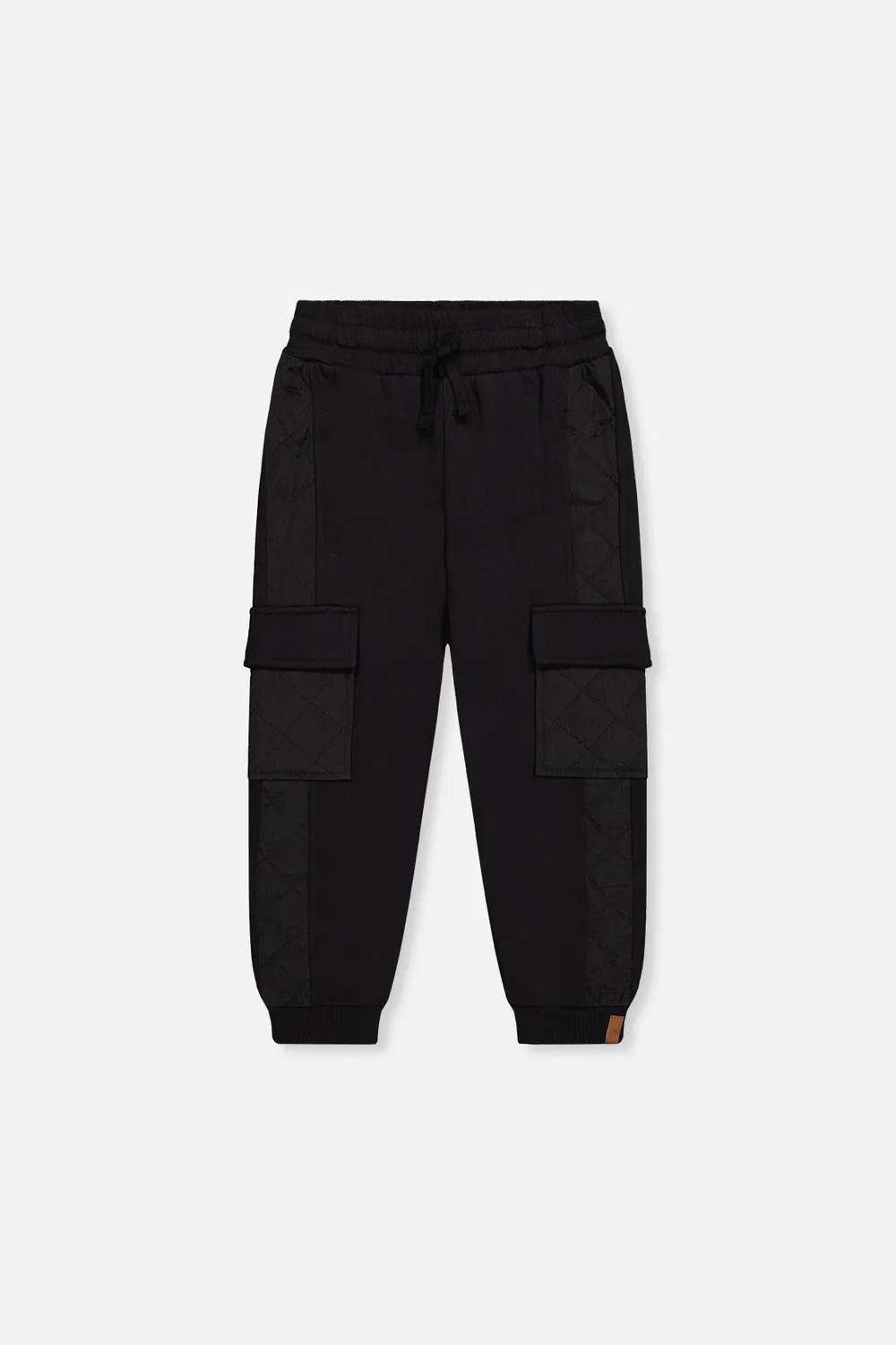 Детские спортивные штаны с карманами Deux par Deux, Black