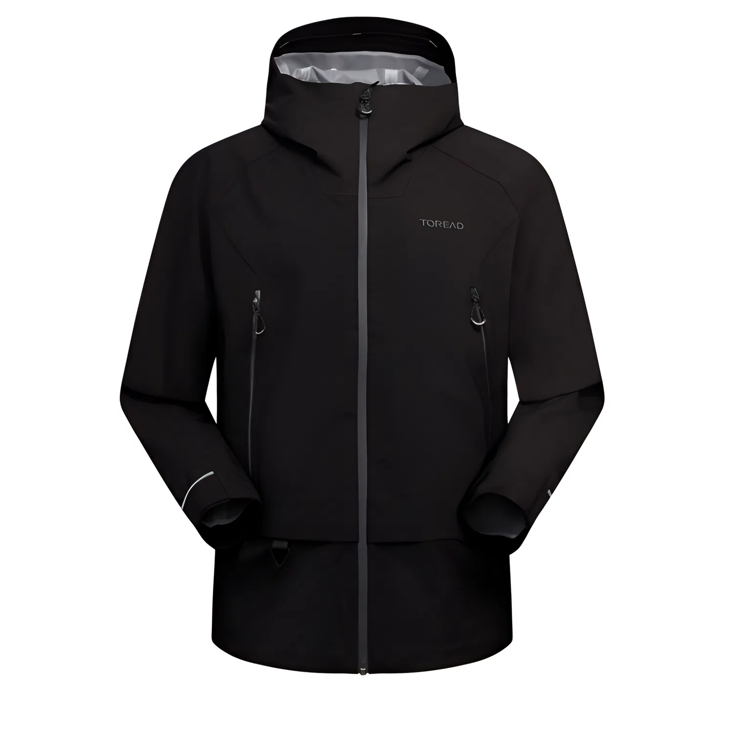 Детская ветрозащитная куртка с длинным рукавом TOREAD, Blue Rock Black
