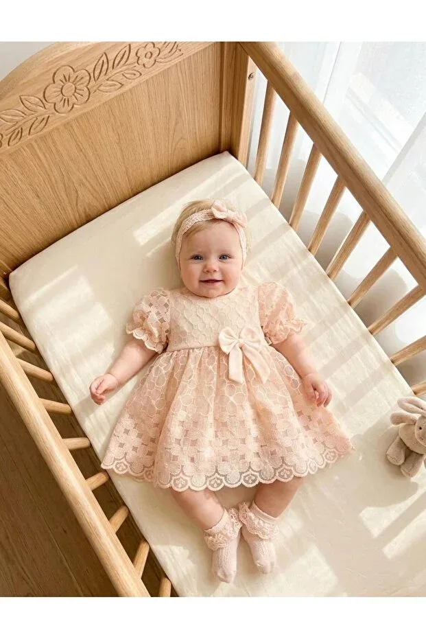 Детское платье для девочек с вышивкой Miniday Baby, Multicolor