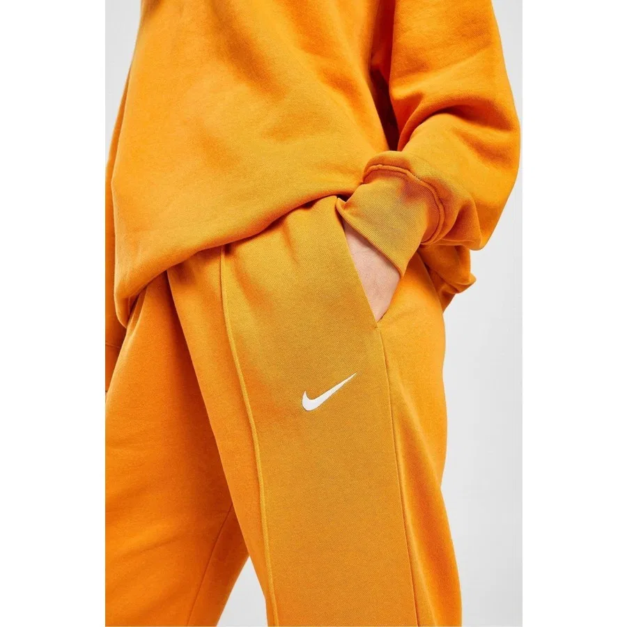 Спортивные штаны свободного кроя с эластичным поясом Nike Sportswear Essential, Оранжевый — фото 3