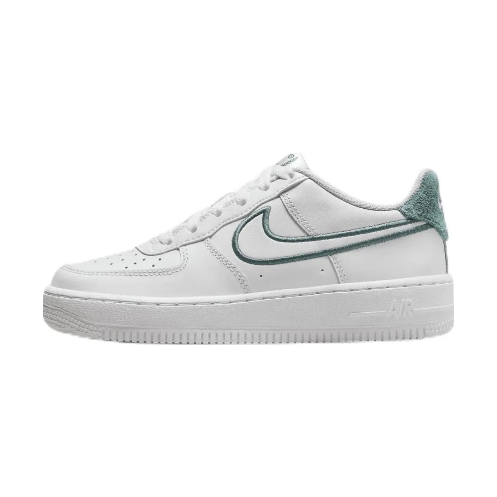 Детские кроссовки унисекс с шнуровкой Force 1 Lv8 2 Nike, Белый