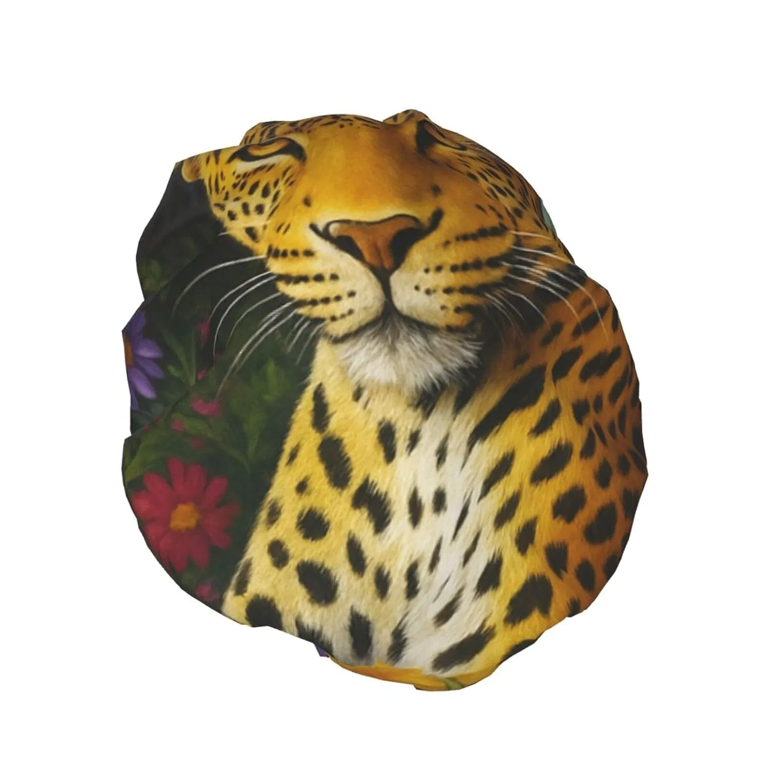 Шапочка для душа HLBSDM, Pretty Leopard & Flowers — фото 2