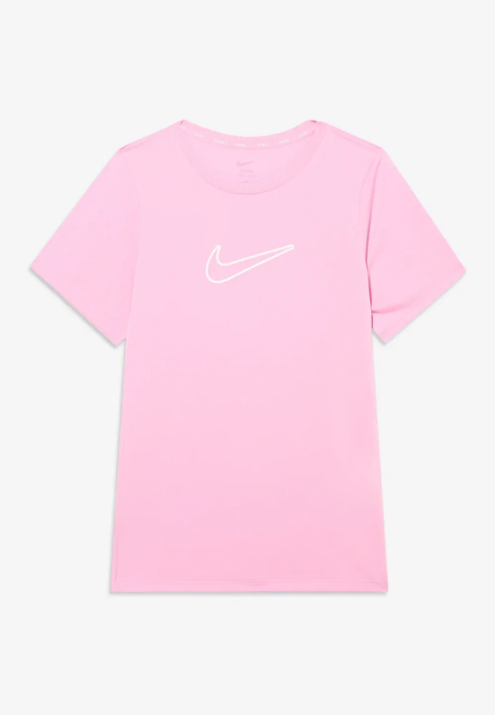 Спортивная футболка унисекс Nike Performance, Pink Rise/White