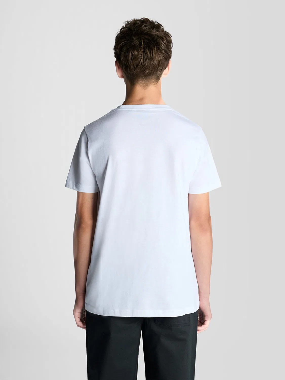 Футболка с круглым вырезом Lyle & Scott, белый — фото 2