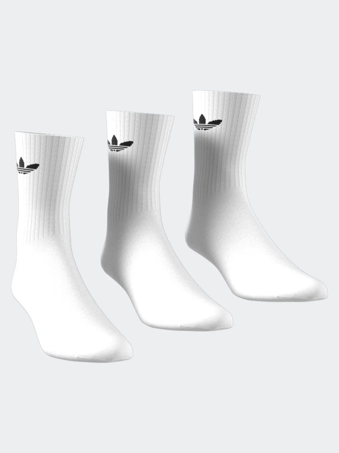 Носки с амортизацией, adidas Originals Cushion Crew adidas originals, Off White — фото 3