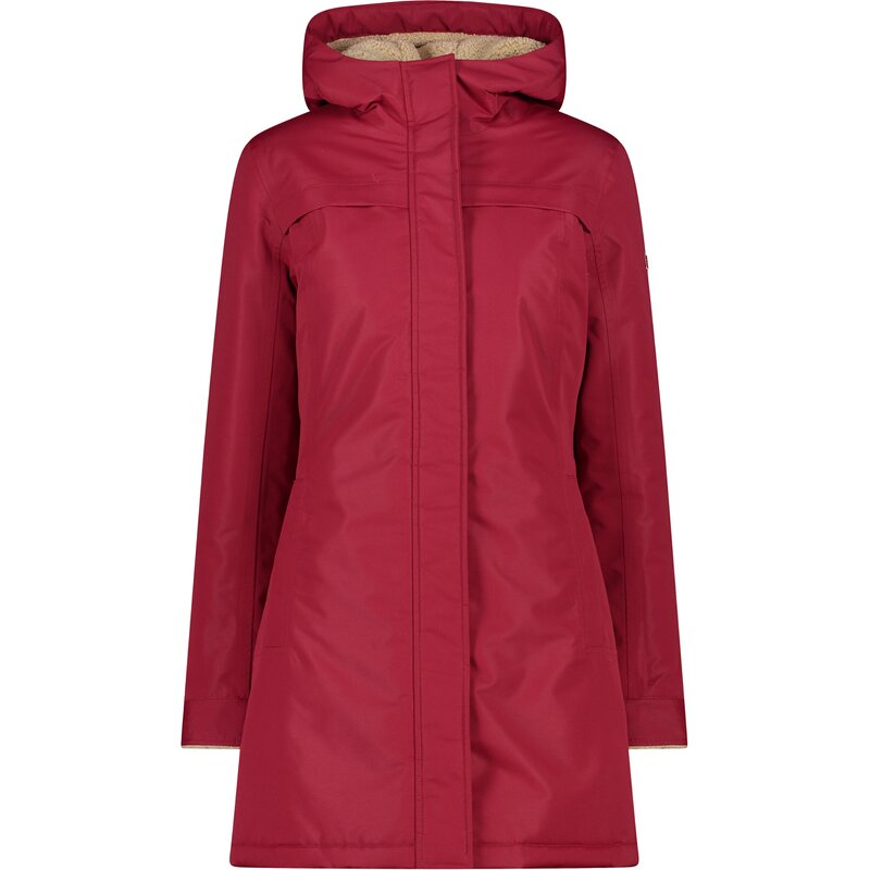 

Куртка женская парка с фиксированным капюшоном Cmp, цвет anemone