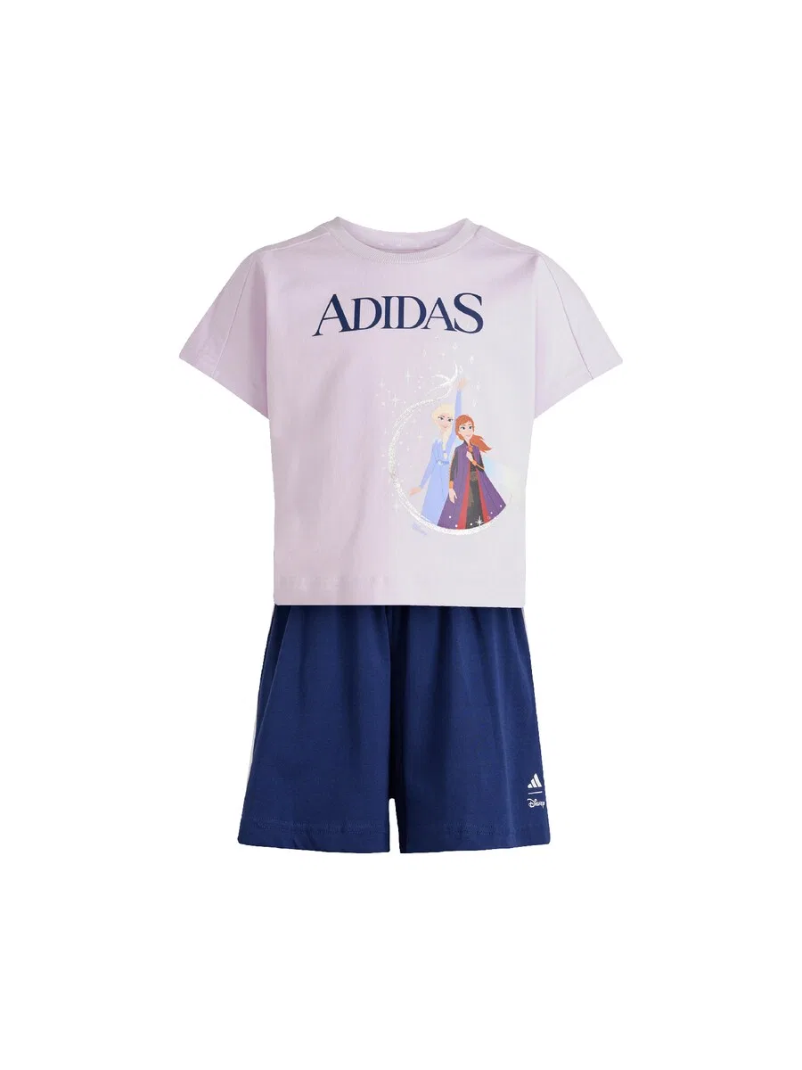 Спортивный костюм ADIDAS SPORTSWEAR «Футболка ADIDAS DISNEY FROZEN» сиреневого цвета