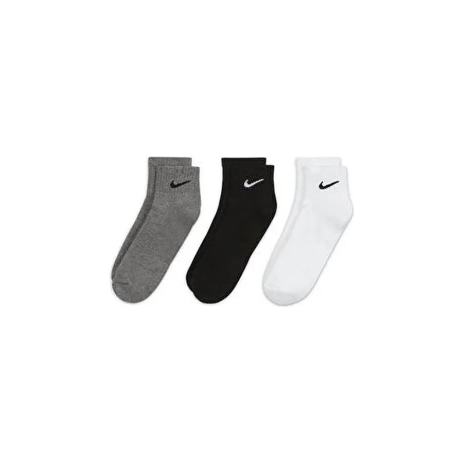 Комплект носков Nike Everyday Cush 3 пары, Черно-белый — фото 3