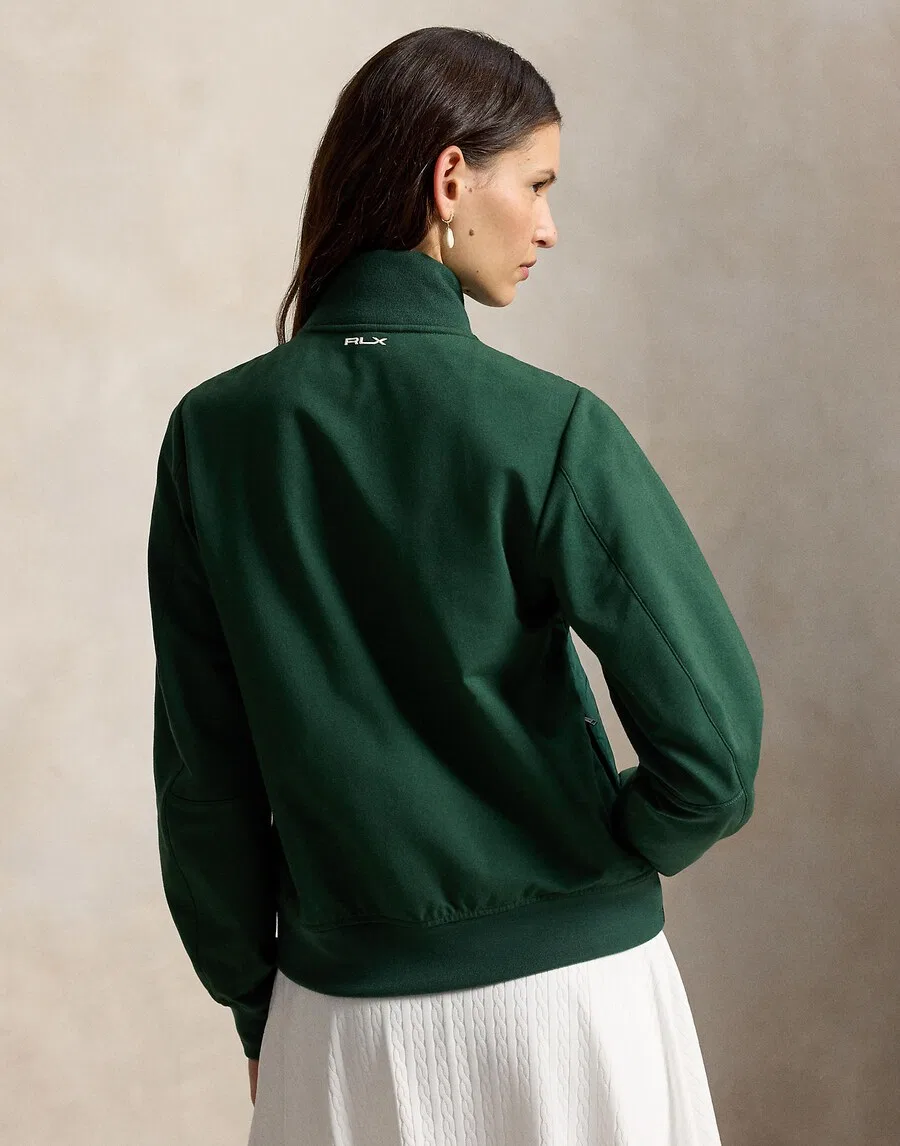 Куртка Polo Ralph Lauren Between-Season изумрудного цвета — фото 4