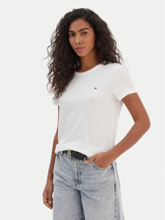 Футболка regular fit Tommy Hilfiger, белый