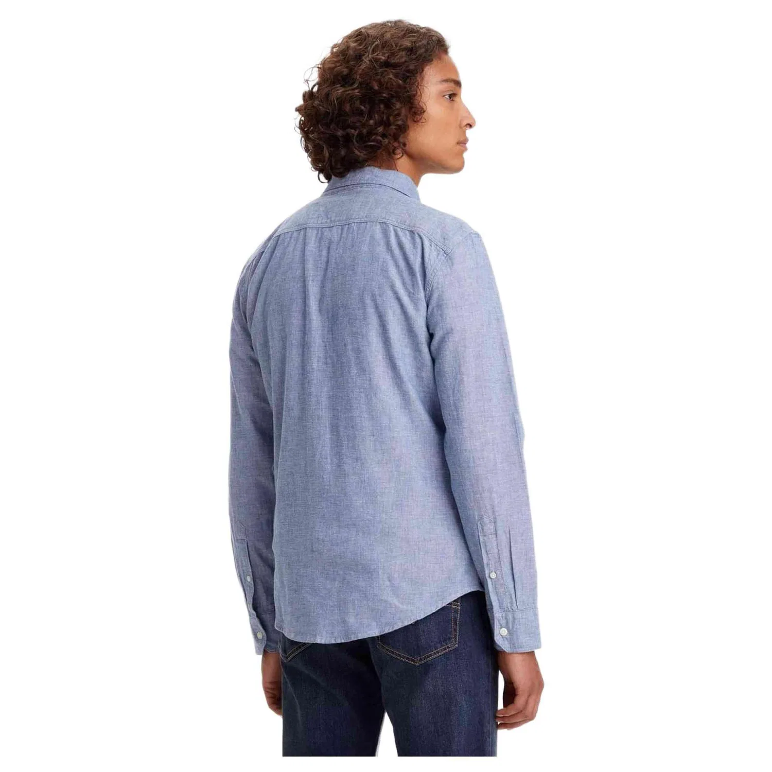 Мужская рубашка Levi's 86625-0017, цвет Blau — фото 3
