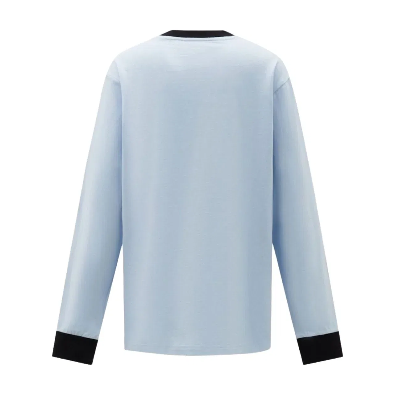 Детская футболка Long-Sleeve Crewneck T-shirt 'Blue' adidas, синий — фото 2