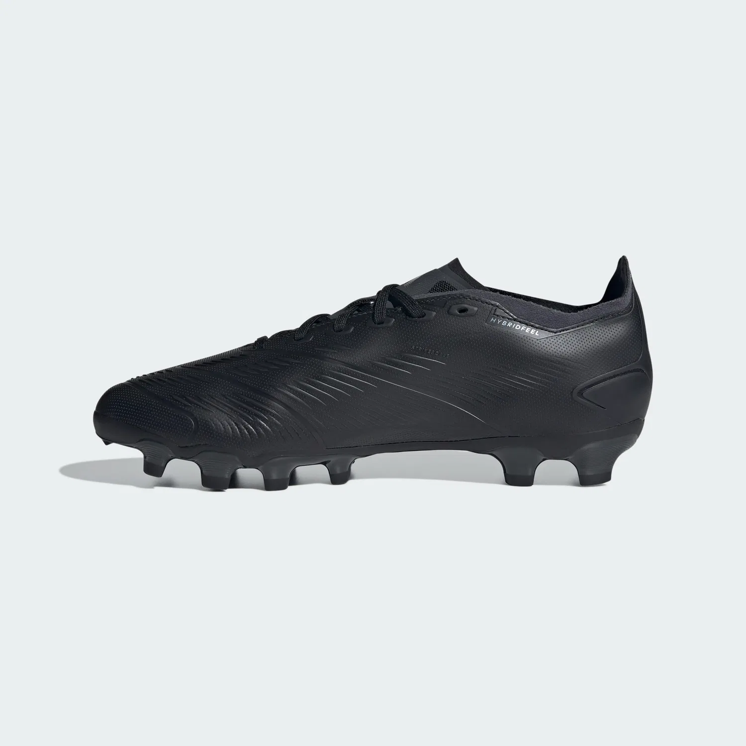 Детские кроссовки для мальчиков с принтом Predator 24 League Low Multi-ground Boots Adidas, Core Black Carbon Core Black — фото 2