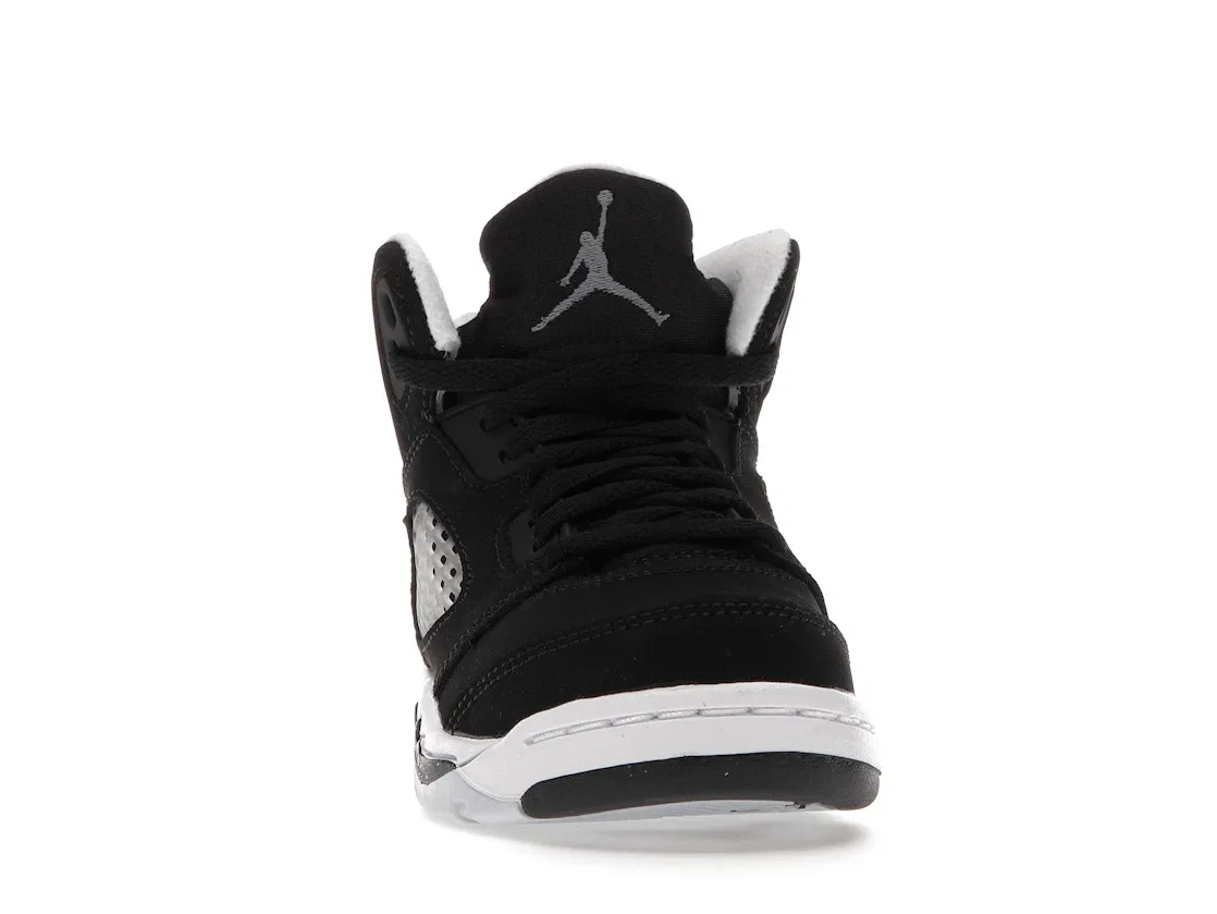 Детские кроссовки Lifestyle с принтом Jordan 5 Retro Moonlight (2021) PS Jordan, Black/Moonlight-White — фото 2
